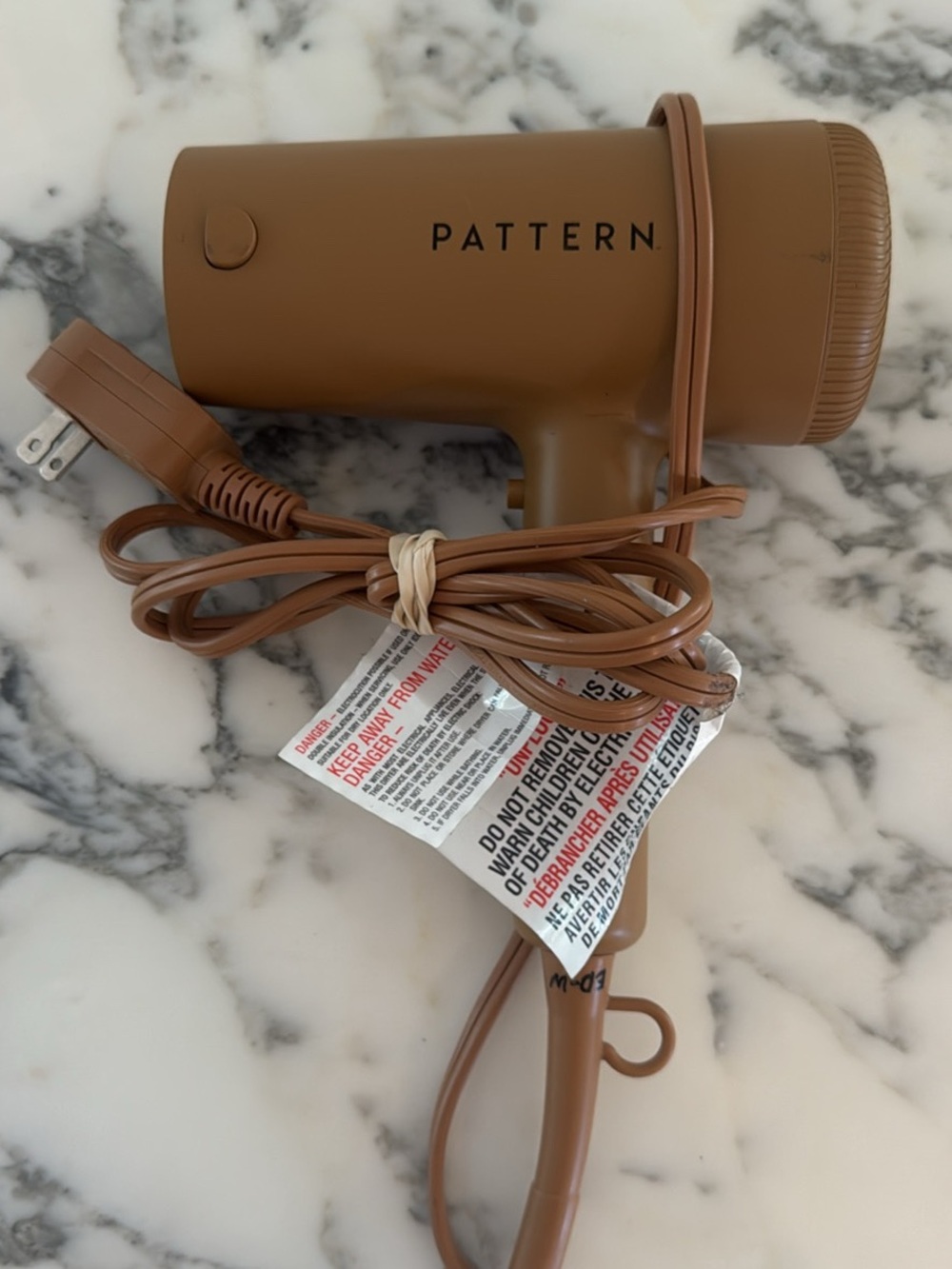 PATTERN Compact Hair Dryer in Brown